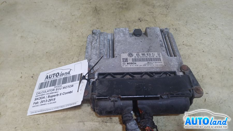 Calculator Ecu Motor 03l906018cj 0281016
