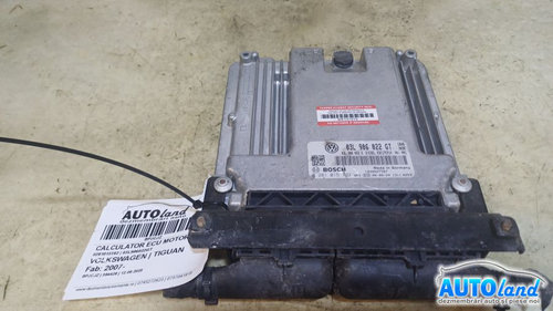 Calculator Ecu Motor 03l906022gt 0281015192 Volkswagen TIGUAN 2007