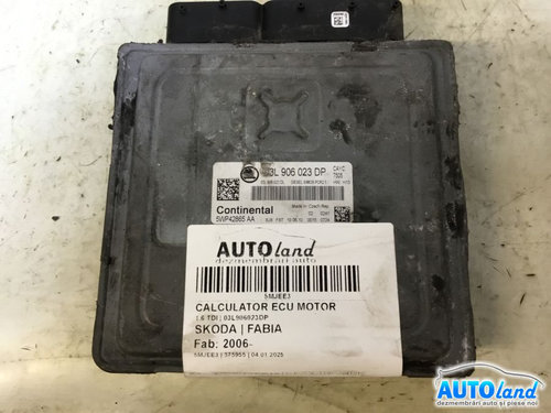 Calculator Ecu Motor 03l906023dp 1.6 TDI Skoda FABIA 2006