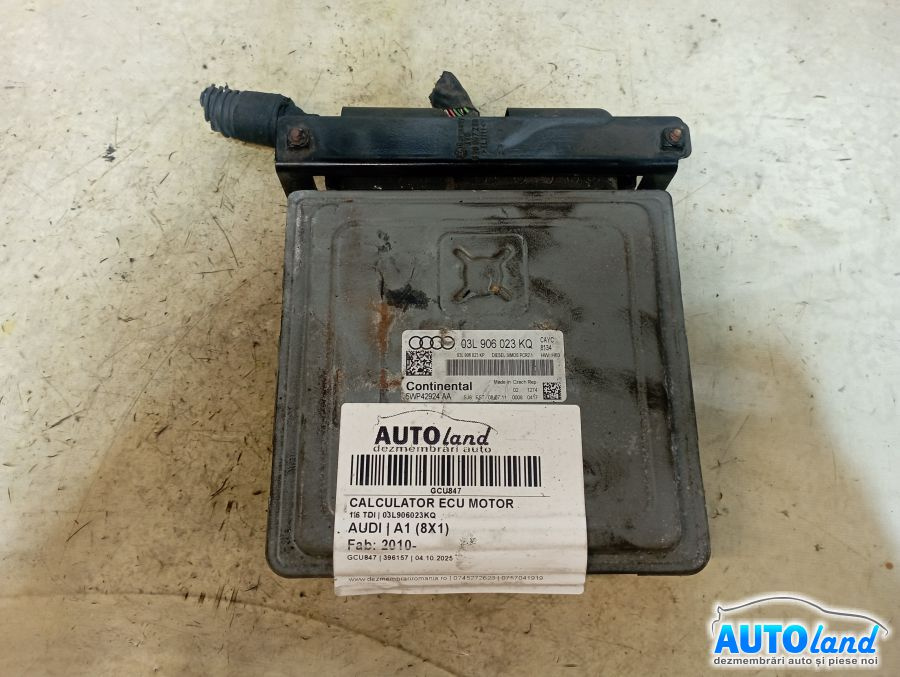 Calculator Ecu Motor 03l906023kq 1.6 TDI Audi A1 8X1 2010