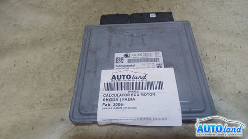 Calculator Ecu Motor 03l906023ll Skoda FABIA 2006