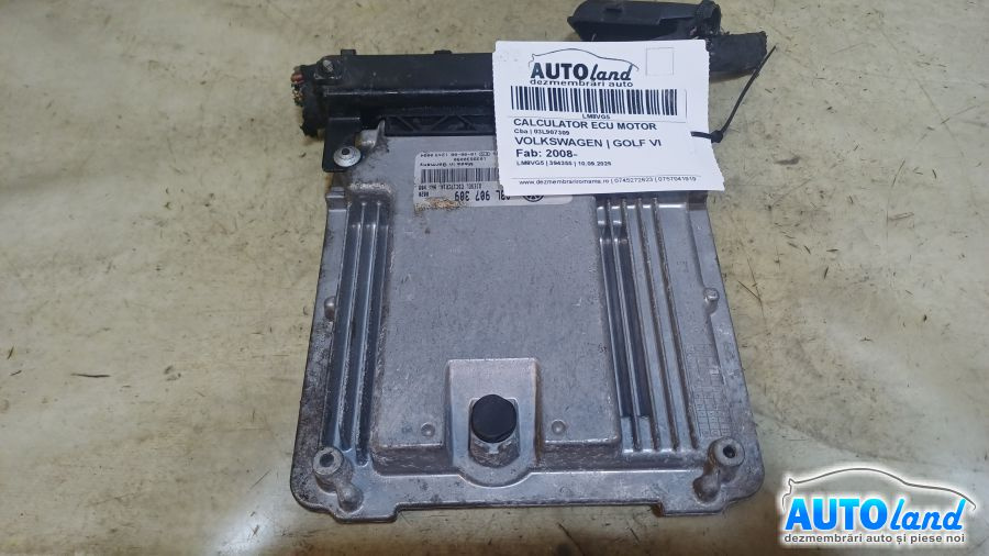 Calculator Ecu Motor 03l907309 Cba Volkswagen GOLF VI 2008