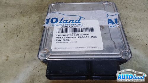 Calculator Ecu Motor 03l907309 Volkswagen PASSAT 3C2 2005