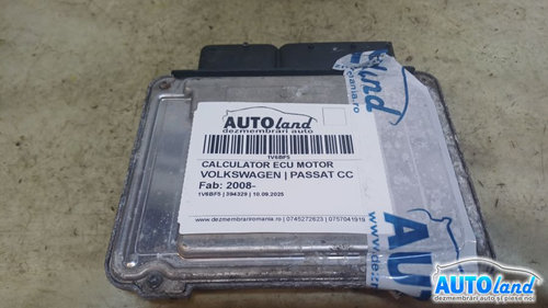 Calculator Ecu Motor 03l907309ae Volkswagen PASSAT CC 2008
