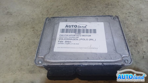 Calculator Ecu Motor 045906019bf 0281011241 Volkswagen POLO 9N 2001