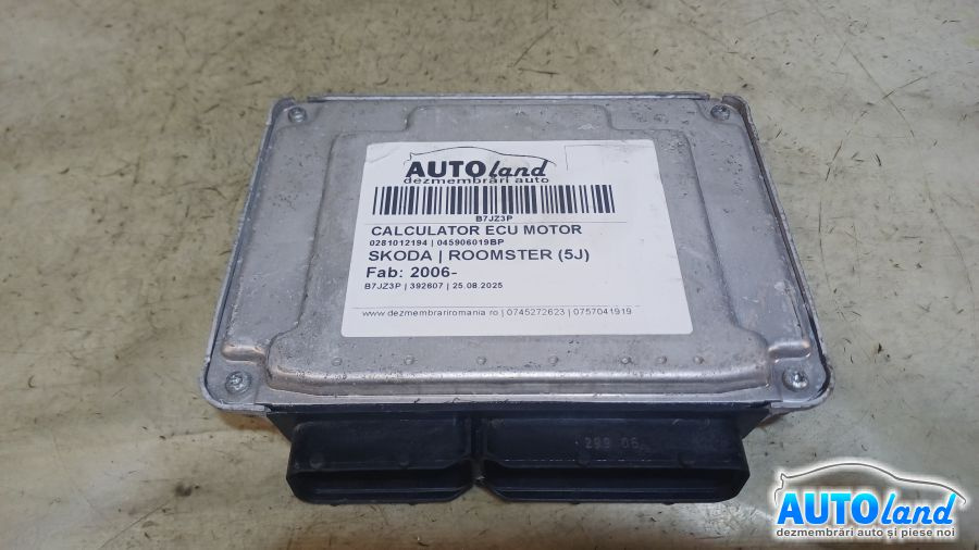 Calculator Ecu Motor 045906019bp 0281012194 Skoda ROOMSTER 5J 2006