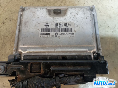 Calculator Ecu Motor 045906019ca 1.4 TDI0281012195 Volkswagen POLO 9N 2001