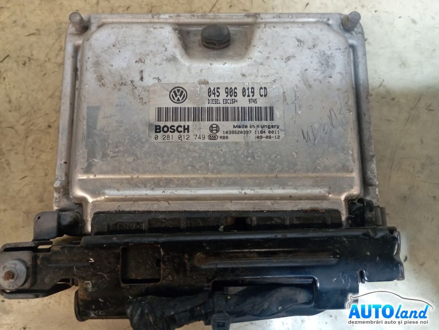 Calculator Ecu Motor 045906019cd 1.4 TDI0281012749 Skoda FABIA 6Y2 1999