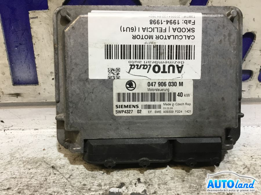 Calculator Ecu Motor 047906030m Skoda FELICIA I 6U1 1994-1998