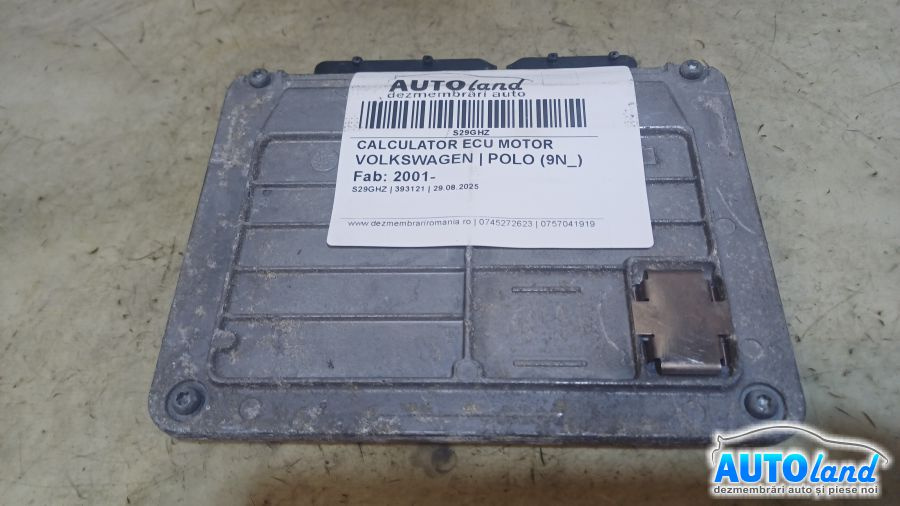Calculator Ecu Motor 047906033c Volkswagen POLO 9N 2001