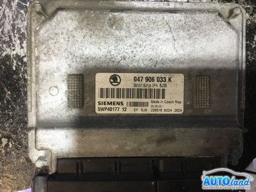 Calculator Ecu Motor 047906033k 1.4 MPI Skoda FABIA 6Y2 1999