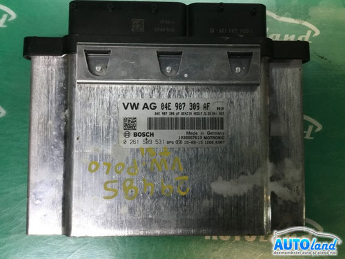 Calculator Ecu Motor 04e907309af 1.2 Tsi,2016,cjz,0261s09531 Volkswagen POLO 6R 2009