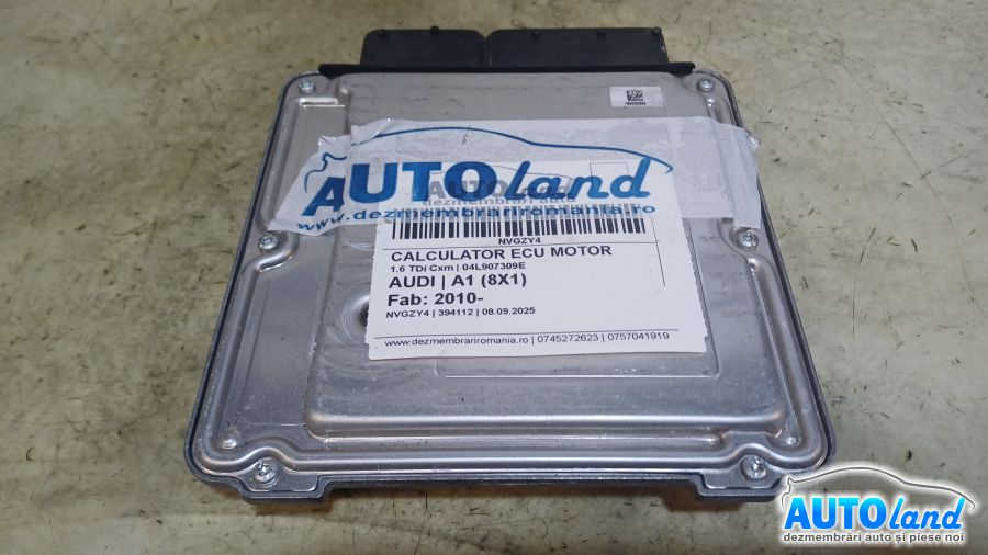 Calculator Ecu Motor 04l907309e 1.6 TDI Cxm Audi A1 8X1 2010