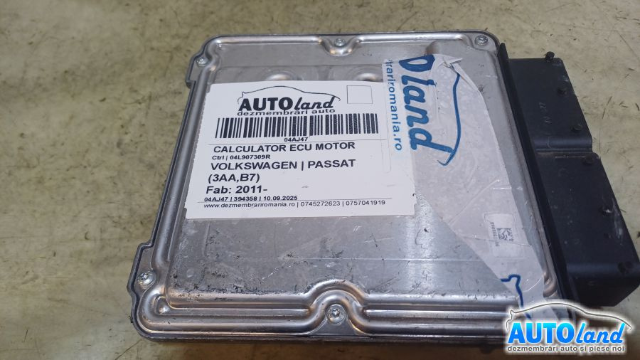 Calculator Ecu Motor 04l907309r Crlb An 2015 Volkswagen PASSAT 3AA,B7 2011