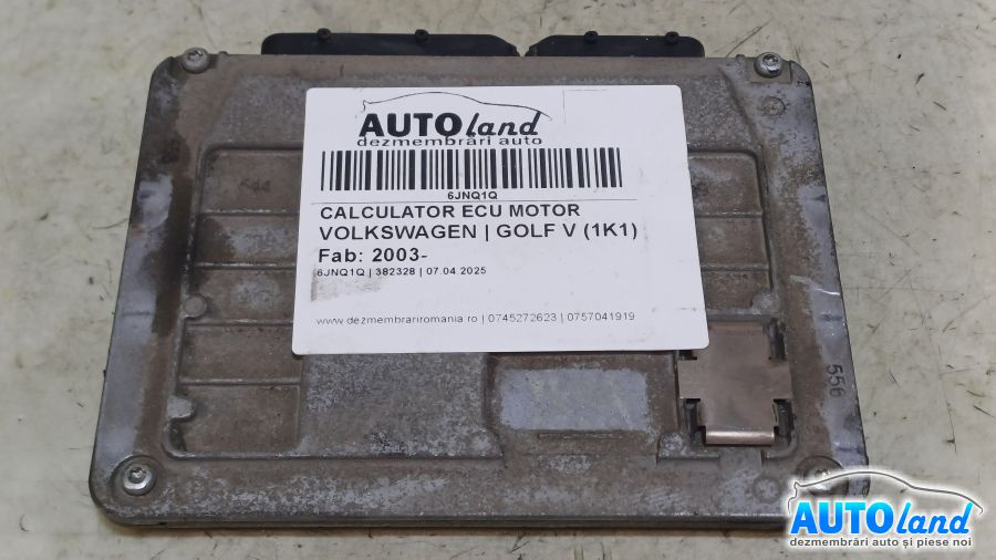 Calculator Ecu Motor 06a906033gl Volkswagen GOLF V 1K1 2003