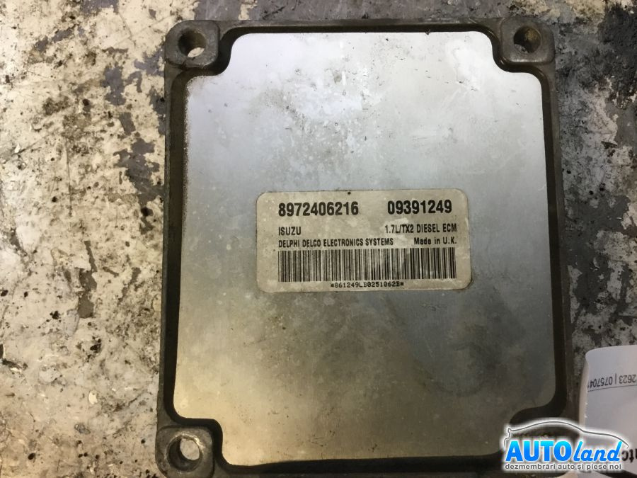 Calculator Ecu Motor 09391249 1.7 D Opel ASTRA G hatchback F48 ,F08 1998-2009