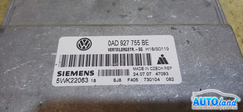 Calculator Ecu Motor 0ad927755be Volkswagen TOUAREG 7LA,7L6,7L7 2002