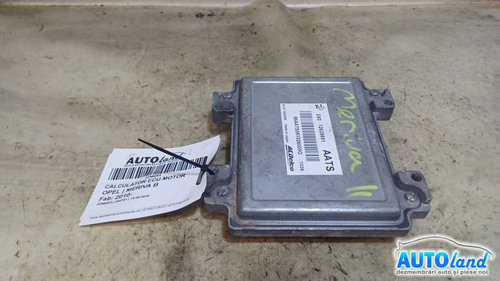 Calculator Ecu Motor 12639891 Opel MERIVA B 2010