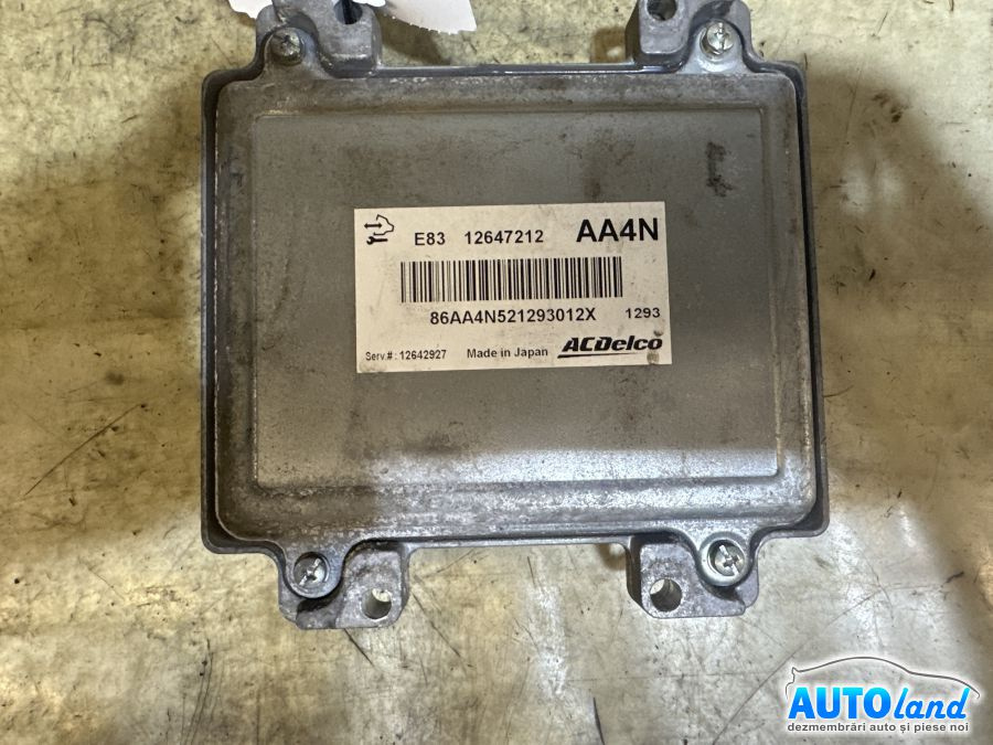 Calculator Ecu Motor 12647212 1.4 Benzina Opel ASTRA J combi 2009