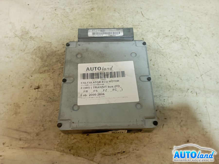 Calculator Ecu Motor 1c1a12a650ne 2.4 TDDI Ford TRANSIT bus FD ,FB ,FS ,FZ ,FC 2000-2006