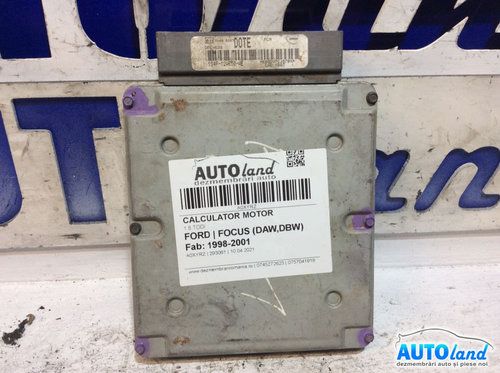 Calculator Ecu Motor 1s4f12a650ae 1.8 TDDI Ford FOCUS DAW,DBW 1998-2001