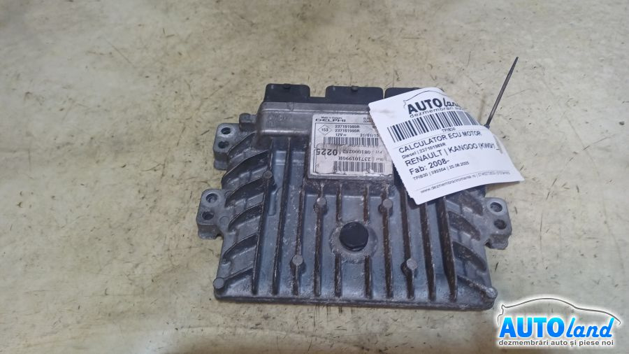 Calculator Ecu Motor 237101989r Diesel Renault KANGOO KW0/1 2008