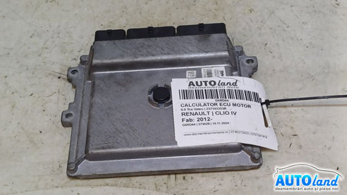 Calculator Ecu Motor 237103353r 0.9 Tce Valeo Renault CLIO IV 2012