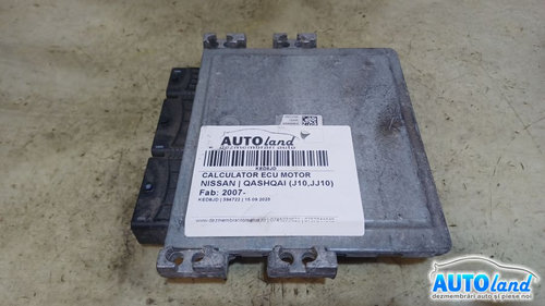Calculator Ecu Motor 23710bb31a Nissan QASHQAI J10,JJ10 2007