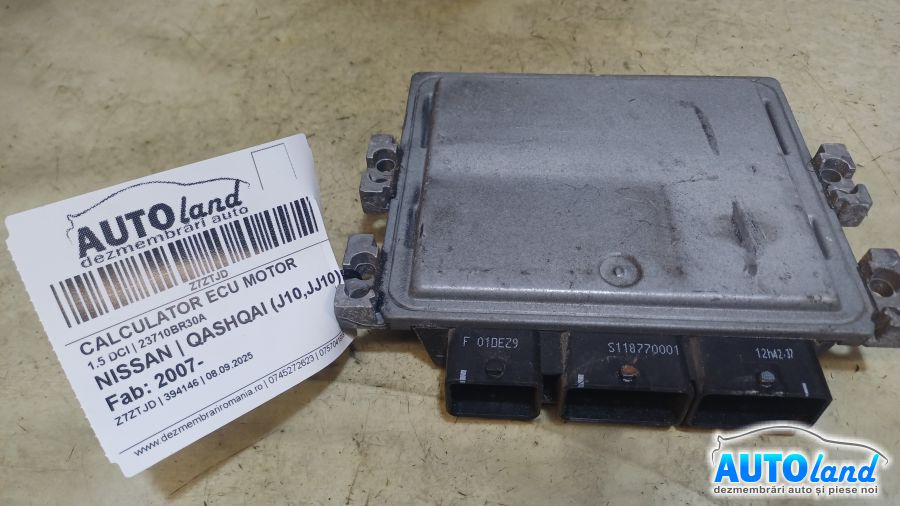 Calculator Ecu Motor 23710br30a 1.5 DCI Nissan QASHQAI J10,JJ10 2007