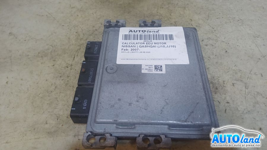 Calculator Ecu Motor 23710br30a Nissan QASHQAI J10,JJ10 2007