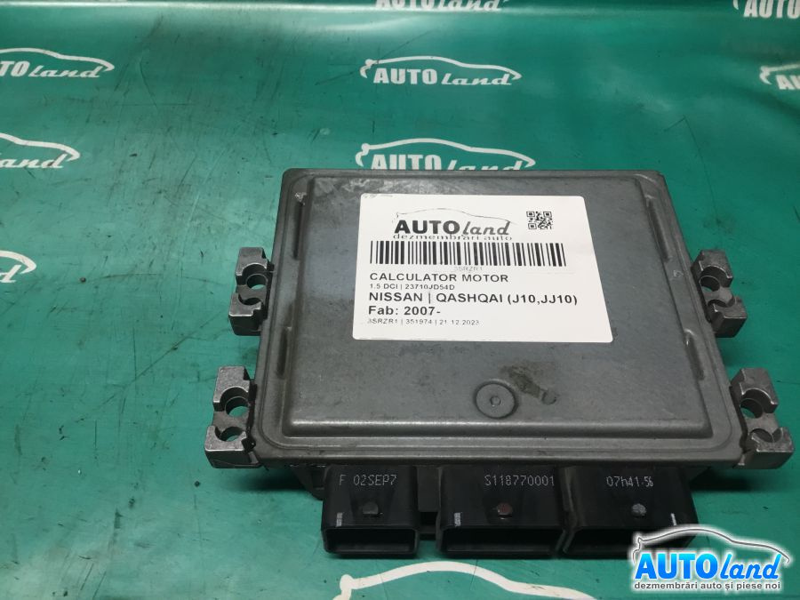 Calculator Ecu Motor 23710jd54d 1.5 DCI Nissan QASHQAI J10,JJ10 2007