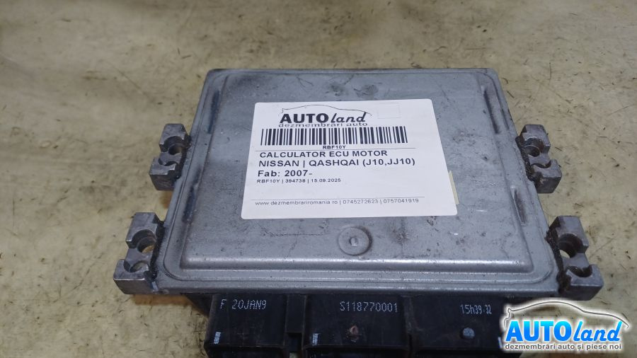 Calculator Ecu Motor 23710jd58c Nissan QASHQAI J10,JJ10 2007
