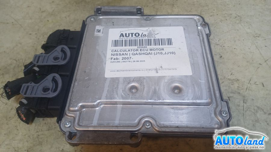 Calculator Ecu Motor 23710jd78d 0281014361 Nissan QASHQAI J10,JJ10 2007