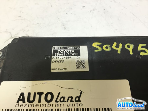 Calculator Ecu Motor 2754005591 1.8 Hybrid / 8966147410 / 2zr-fxe Toyota PRIUS ZVW30 2009
