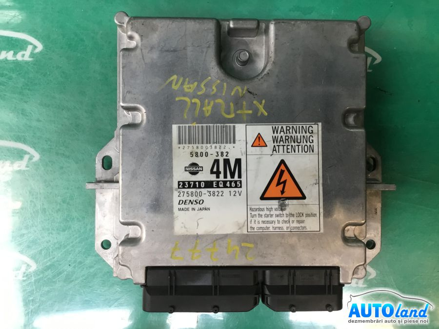 Calculator Ecu Motor 2758003822 2.2 DCI,yd22 Nissan X-TRAIL T30 2001