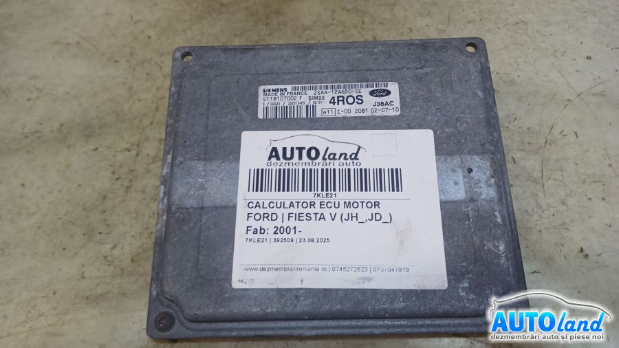 Calculator Ecu Motor 2s6a12a650se Ford F