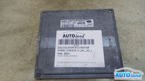 Calculator Ecu Motor 2s6a12a650se Ford FIESTA V JH ,JD 2001