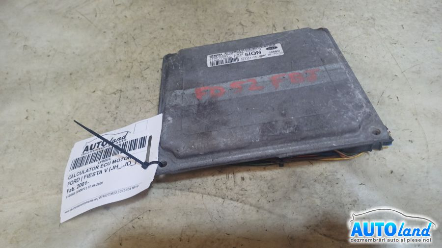 Calculator Ecu Motor 2s6a12a650tf Ford FIESTA V JH ,JD 2001