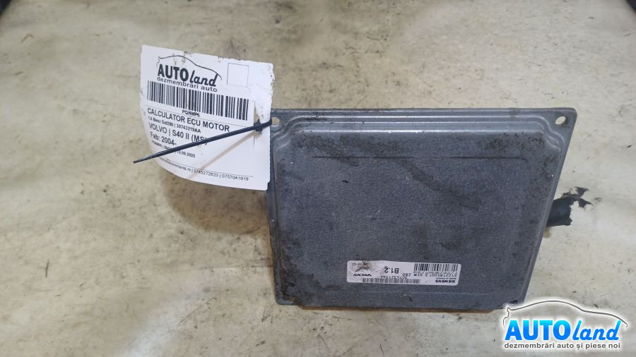 Calculator Ecu Motor 30743219aa 1.6 Benz Sid280 Volvo S40 II MS 2004