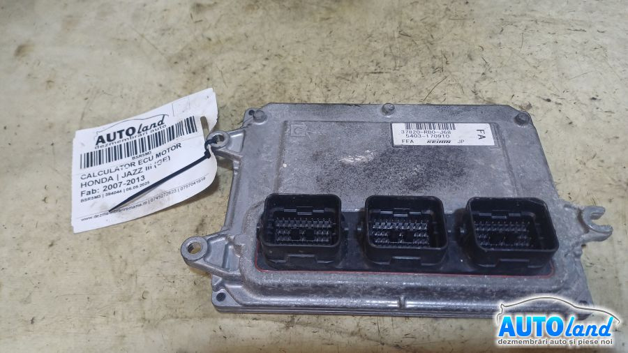 Calculator Ecu Motor 37820rb0j68 Honda JAZZ III GE 2007-2013