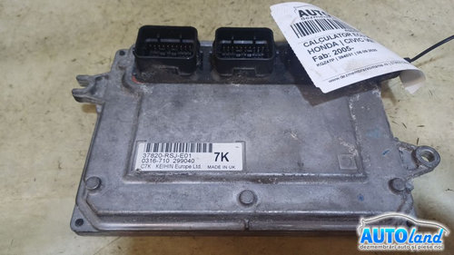Calculator Ecu Motor 37820rsje01 Honda CIVIC VIII 2005