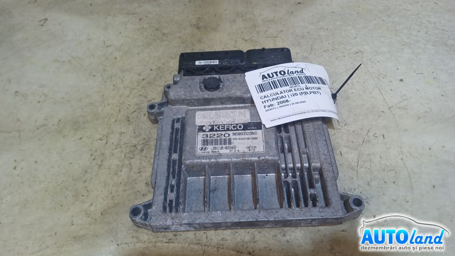 Calculator Ecu Motor 3911003345 Hyundai i20 PB,PBT 2008