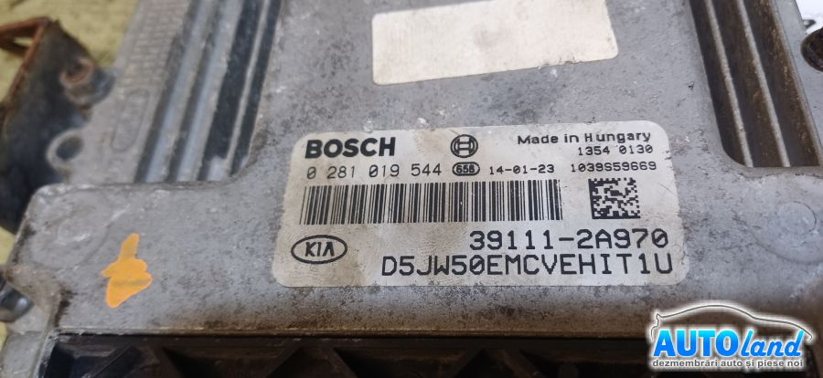 Calculator Ecu Motor 391112a970 0281019544 Kia CEED combi ED 2007