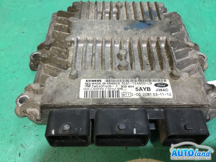 Calculator Ecu Motor 3s6112a650lb 1.4 TDCI Ford FIESTA V JH ,JD 2001