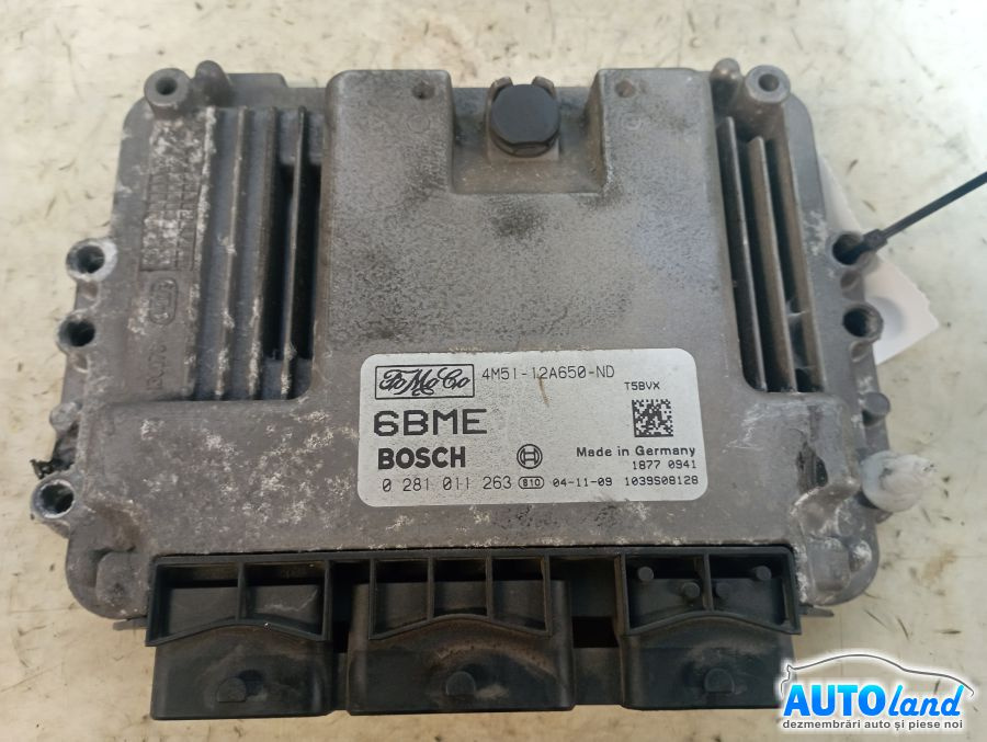Calculator Ecu Motor 4m5112a650nd 0281011263 Ford FOCUS II DA 2004-2008