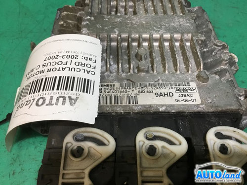 Calculator Ecu Motor 4m5112a650zd Ford FOCUS C-MAX 2003-2007