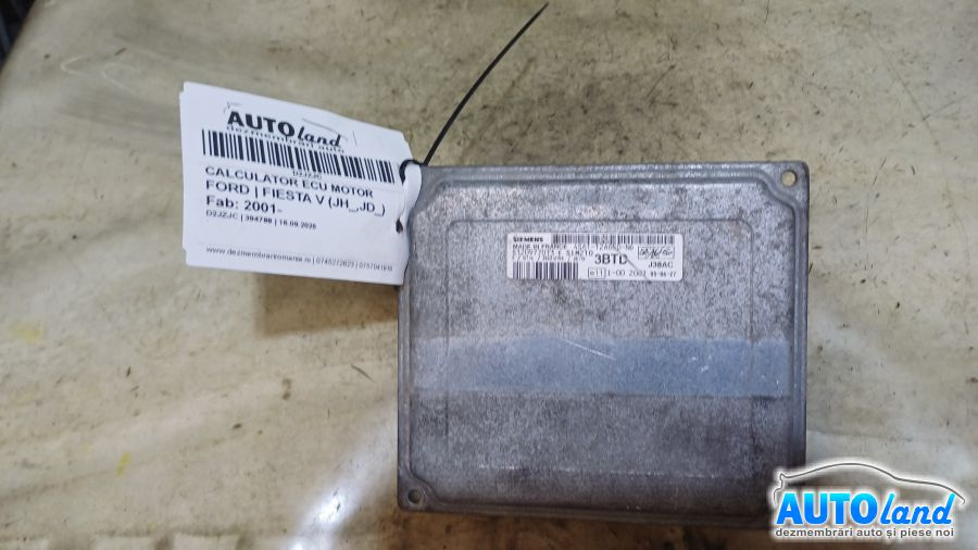 Calculator Ecu Motor 4s6112a650nd Ford FIESTA V JH ,JD 2001