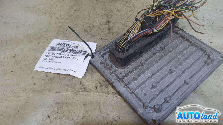 Calculator Ecu Motor 4s6112a650sa Ford FIESTA V JH ,JD 2001