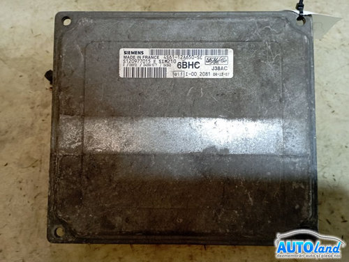 Calculator Ecu Motor 4s6112a650sc Ford FIESTA V JH ,JD 2001