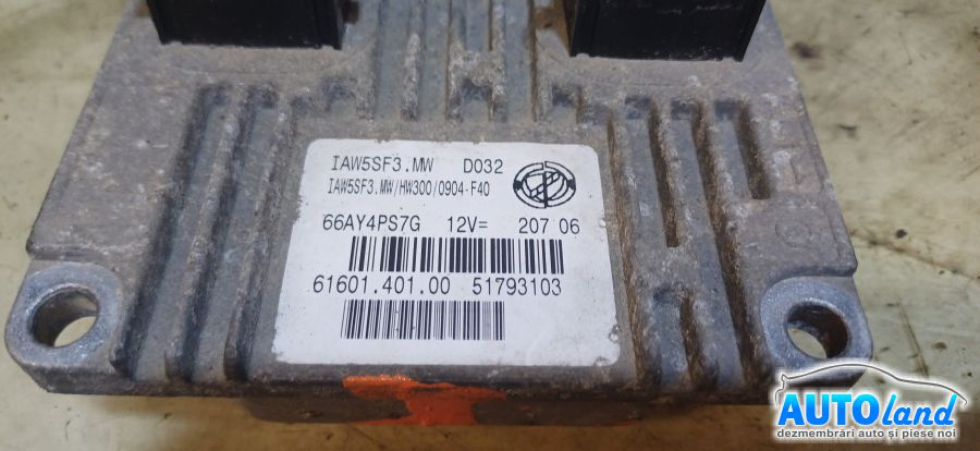 Calculator Ecu Motor 51793103 1.4 B Fiat GRANDE PUNTO 199 2005